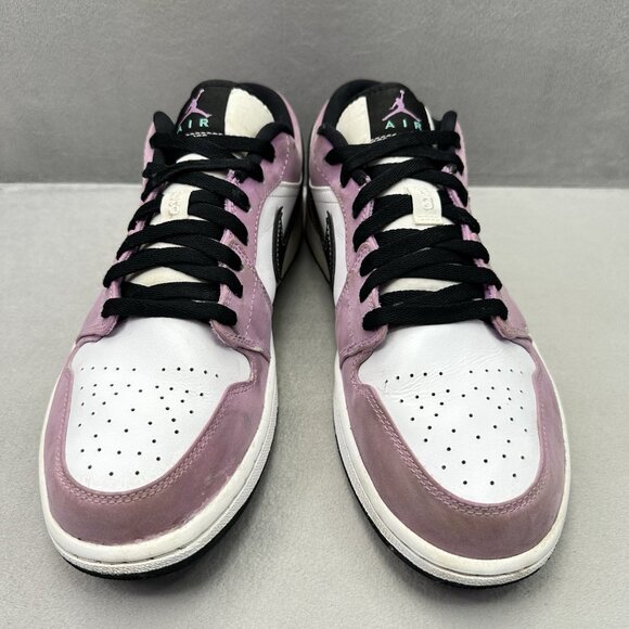 Mens Size 11 Nike Air Jordan 1 Low SE 'Violet Shock' Shoes Light Purple 2021 - Picture 2 of 9